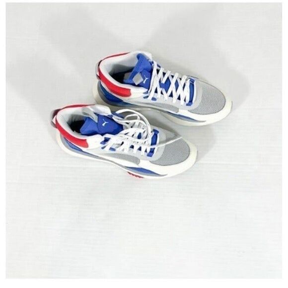 PUMA NWOB Sz 9.5 M /11W High Top Ivory Glow-Future Blue WILD RIDER MID WS - Picture 3 of 7